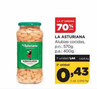Alimerka La 2a unidad 70% dto la asturiana alubias cocidas oferta