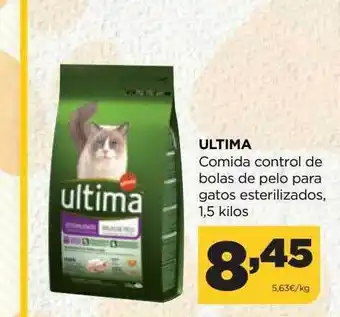 Alimerka Ultima comidas control de bolas de pelo para gatos esterilizados oferta