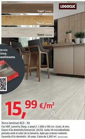 Bauhaus Terra laminat ac5 - 33 oferta