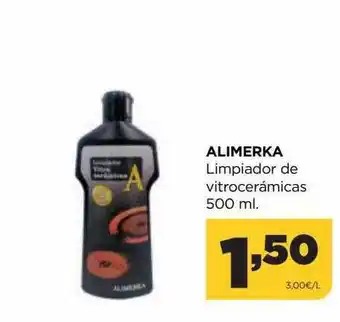 Alimerka Alimerka limpiador de vitrocerámicas oferta