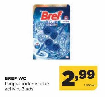 Alimerka Bref wc limpiainodoros blue activ + oferta