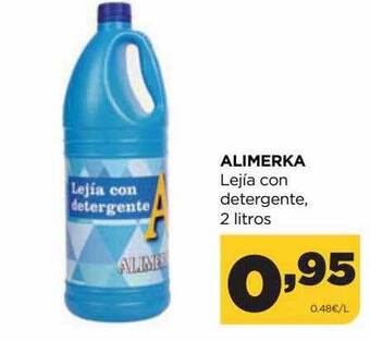 Alimerka Alimerka lejía con detergente oferta