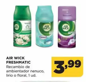 Alimerka Air wick freshmatic recambio de ambientador nenuco lirio o floral oferta