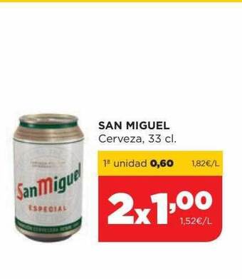 Alimerka San miguel cerveza oferta