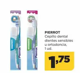 Alimerka Pierrot cepillo dental dientes sensibles u ortodoncia oferta