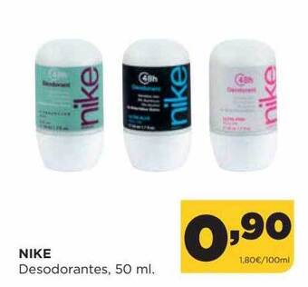 Alimerka Nike desodorantes oferta