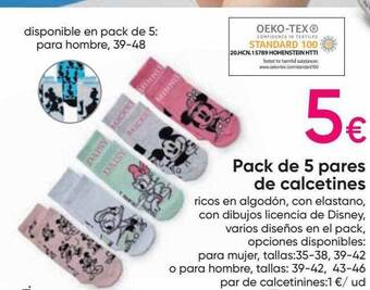 Pepco Pack de 5 pares de calcetines oferta