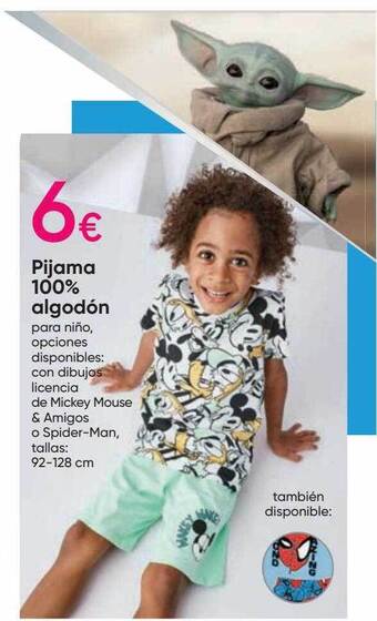 Pepco Pijama 100% algodón oferta