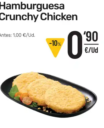 AhorraMas Hamburguesa Crunchy Chicken oferta