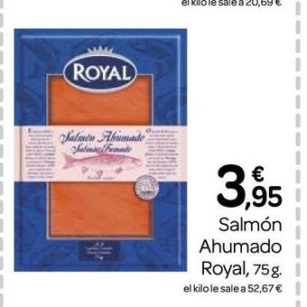 Supermercados El Jamón Salmón ahumado oferta