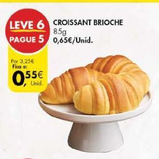 Pingo doce Croissant brioche oferta