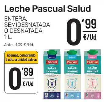 AhorraMas Leche Pascual Salud 1L oferta