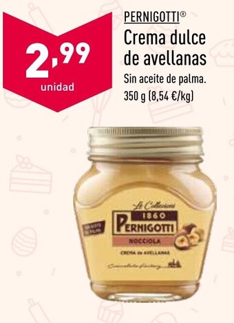 ALDI Pernigotti Crema dulce de avellanas 350g oferta