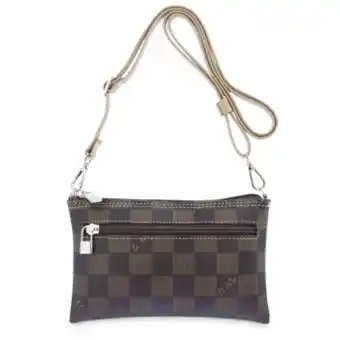 Bolso bandolera móvil chess marrón -el potro