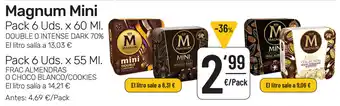 AhorraMas Magnum Mini x 60ml oferta
