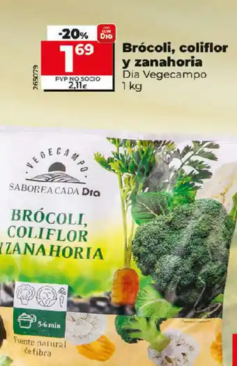 Dia Brócoli , Colifor y Zanahoria oferta