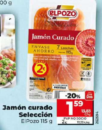 Dia Jamón Curado Selección oferta