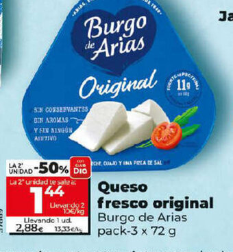 Dia Queso Fresco Original oferta