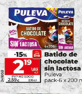 Dia Batido de Chocolate sin lactosa oferta