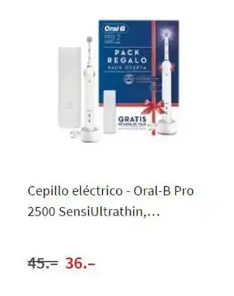 MediaMarkt Oral B Cepillo eléctrico 2500 SensiUltrathin oferta