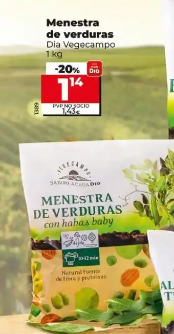 Dia Menestra De Verduras oferta
