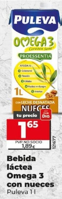 Dia Bebida Láctea Omega 3 Con Nueces oferta