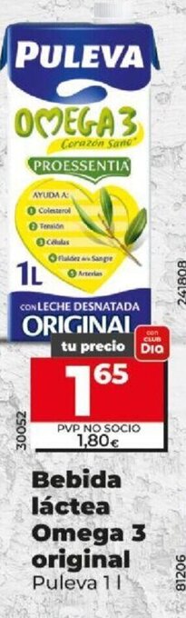 Dia Bebida Láctea Omega 3 Original oferta