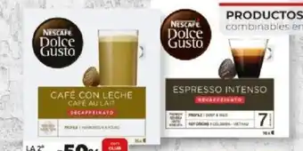 Dia Café en Cápsulas Dolce Gusto Descafeinado Con Leche / Espresso Intenso oferta