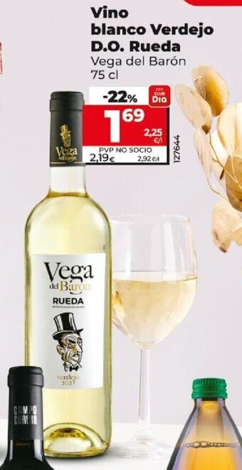 Dia Vino Blanco Verdejo D.O. Rueda oferta