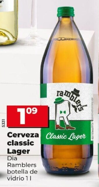 Dia Cerveza Classic Lager oferta