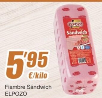 SPAR Fiambre Sándwich Elpozo oferta