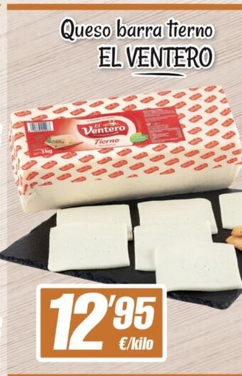 SPAR Queso Barra Tierno El Ventero oferta