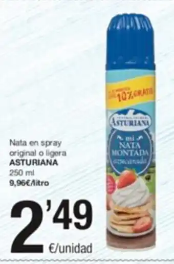 SPAR Asturiana oferta