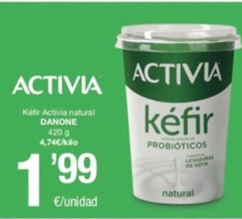SPAR Kéfir Activia Natural Danone oferta