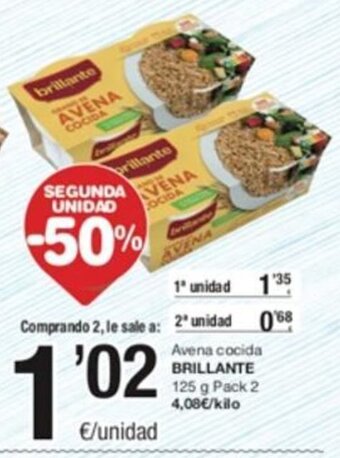 SPAR Avena Cocida Brillante oferta