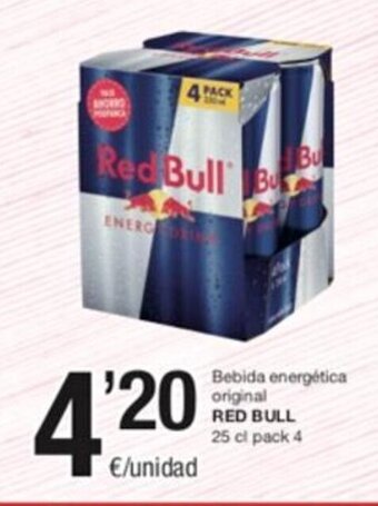 SPAR Bebida Energética Original Red Bull oferta