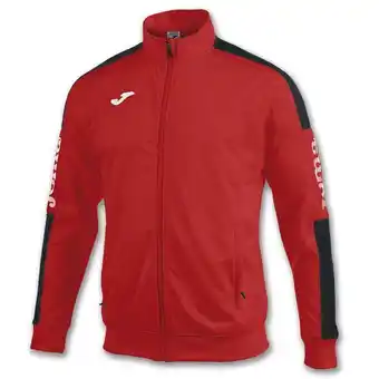 Joma Chaqueta hombre championship iv rojo negro oferta