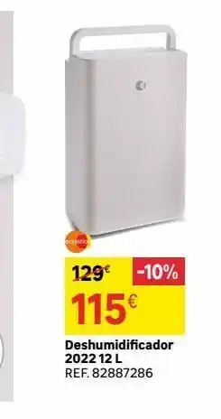 Leroy Merlin Deshumidificador oferta