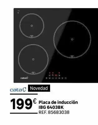 Leroy Merlin Placa de inducción cata oferta