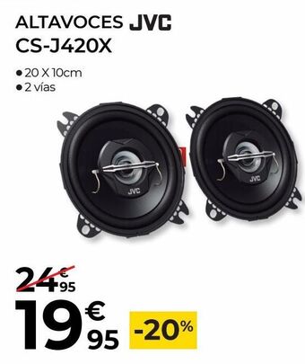 Feu Vert Altavoces jvc oferta