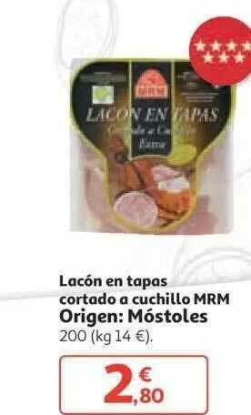 Alcampo Lacón En Tapas Cortado A Cuchillo Mrm Origen: Móstoles 200 oferta