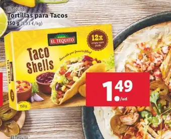 Lidl Tortillas para Tacos 1580g oferta