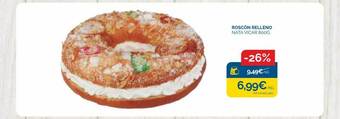 Supermercados La Despensa Roscón relleno nata vicar oferta