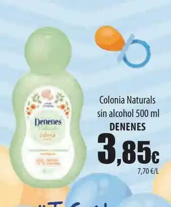 Spar Tenerife Colonia naturals sin alcohol danenes oferta