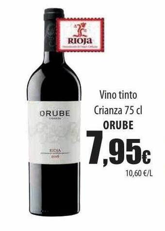 Spar Tenerife Vino tinto crianza orube oferta