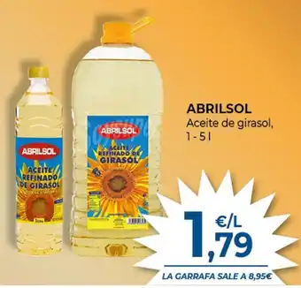 CashDiplo Abrilsol Aceite de Girasol, 1-5L oferta