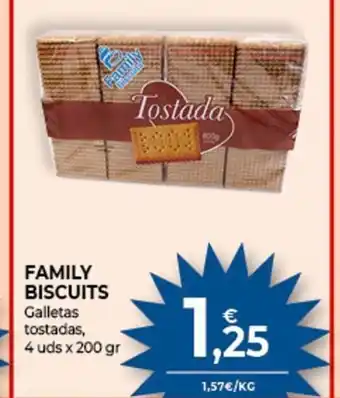 CashDiplo Family Biscuits oferta
