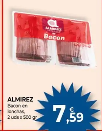 CashDiplo Almirez Bacon En Lonchas, 2uds x 500gr oferta