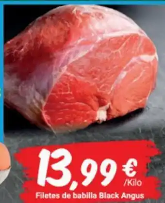 Supermercados Plaza Filetes de babilla Black Angus oferta