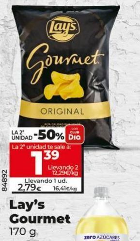 Maxi Dia Lay's gourmet oferta